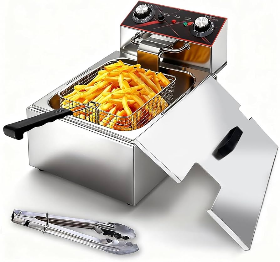 Amazon.co.jp: 電気フライヤー 家庭用 ステンレス製 10L 大容量 温度